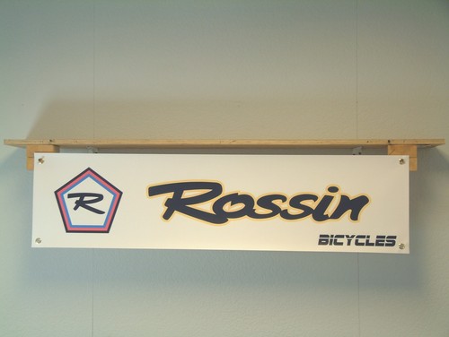 Rossin bicycles banner - bicycles, road