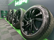 Discovery Sport Evoque HSE 20” Powdered Black - Style 5011 Alloy Wheels & 7mm+!