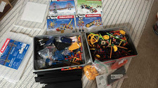 K'Nex Education bridge Building System Set parts pieces & forces  motion lot tub