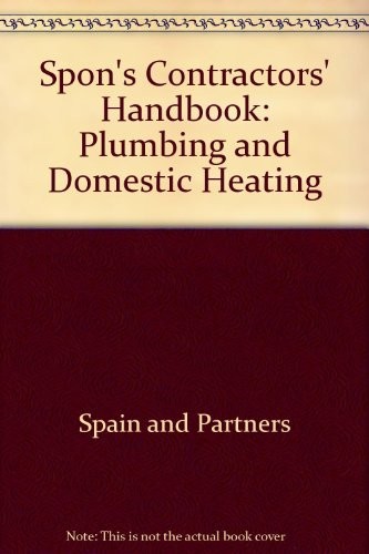 Spon contractors handbook - spon's,