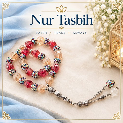 Nur tasbih beads - tasbih,