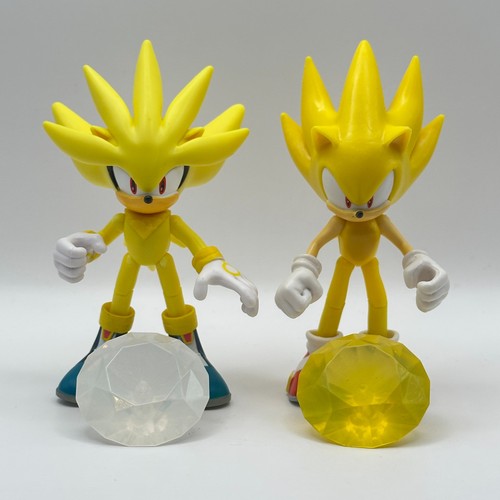 Jakks super silver sonic - 4",