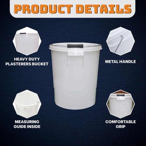 Litre large white - 25,
