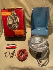 Boxed LUCAS FT6 CHROME SPOT FOG LIGHT LAMP CLASSIC CAR AUSTIN MORRIS JAGUAR FORD