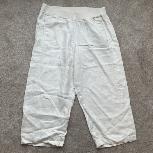 Jill love linen cropped - love,