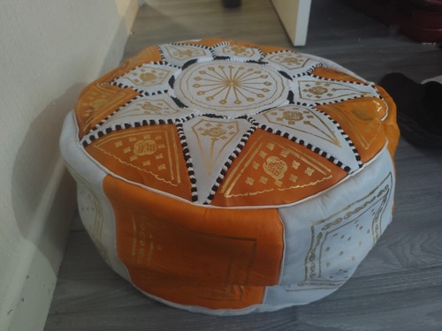 Handmade pouffe new genuine - handmade,
