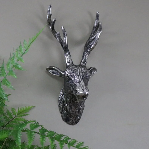 Rustic silver metal - , wall