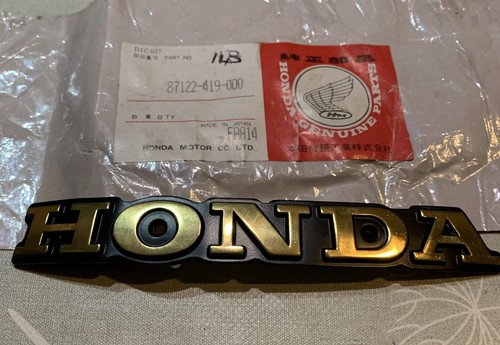 Genuine honda tank emblem - honda,
