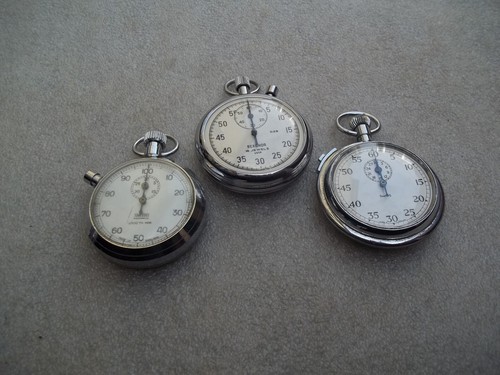 Vintage stopwatch timers x - ,