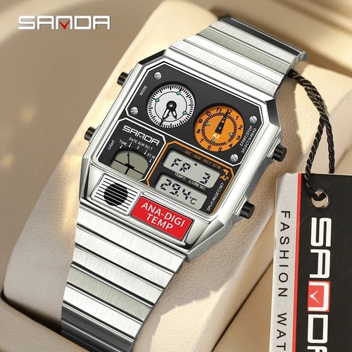 Sanda multifunction watch - sanda,