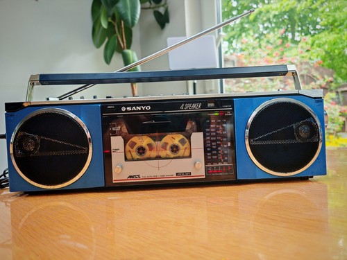 Sanyo 7780l boombox stereo - m-7780l,