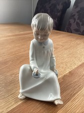 Nao by Lladro Boy with Candle