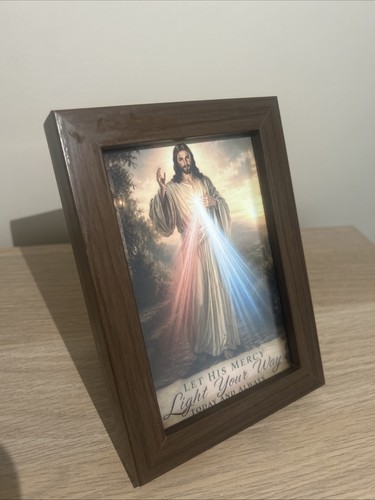 Framed photo jesus 4x6 - framed,