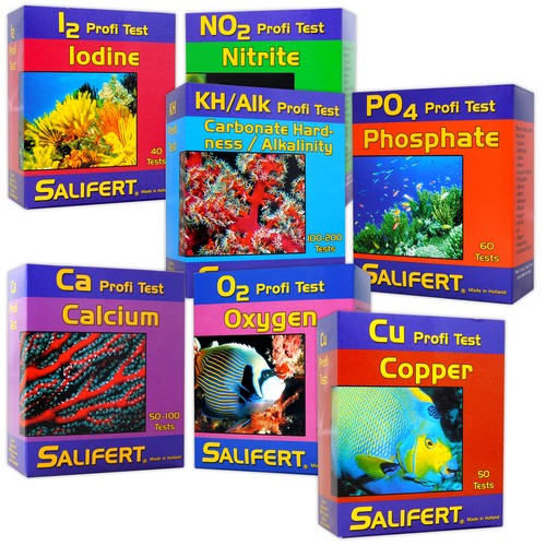 Salifert profi test kit - profi, range