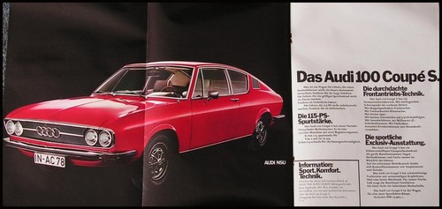 Audi 100 coupe - 100, s,