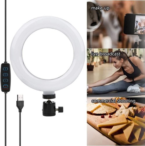 Led ring light with - light, phone