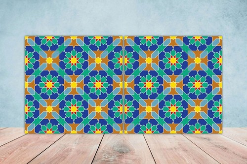 Moroccan ceramic tiles with - ceramic,