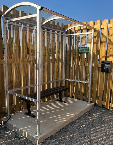 Smoking shelter area vaping - shelter,