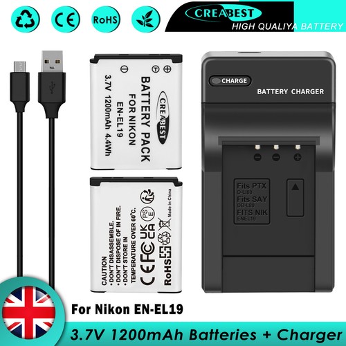 El19 battery charger - 2×, +
