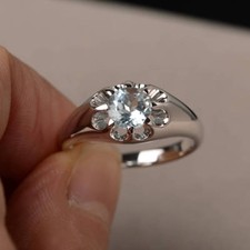 1ct Simulated Blue Aquamarine