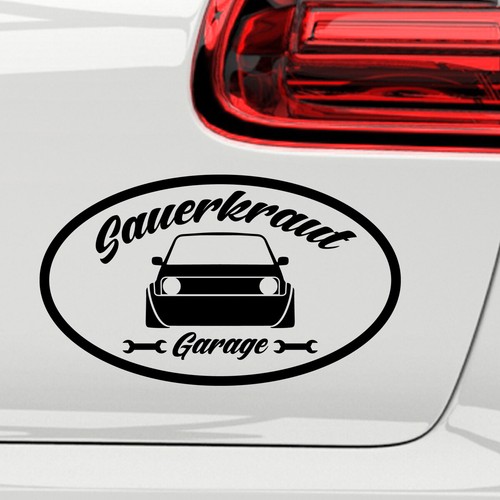 Car decal sticker - , sauerkraut
