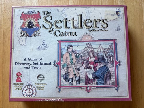 The settlers catan board - the,