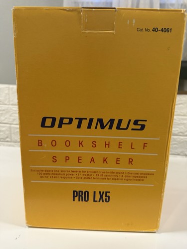 Optimus pro lx5 bookshelf - optimus,
