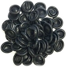 BLACK Latex Rubber Finger Cots