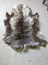 Large Reindeer Hide Rug Skin, Genuine 100% Real Reindeer