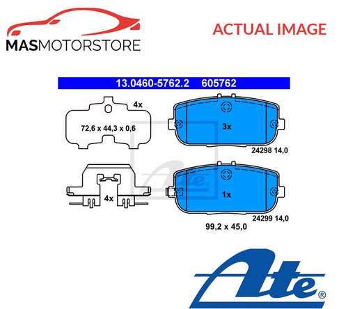 Brake pads set - pads,
