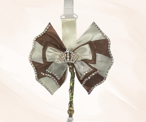 Personalised ivory and brown