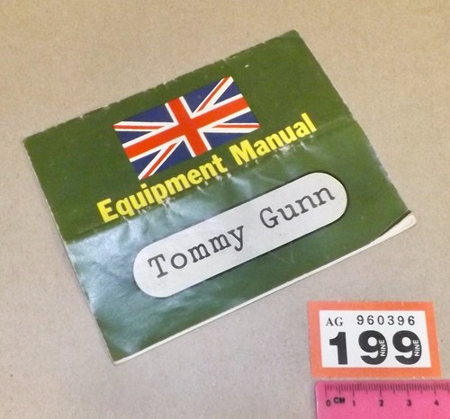 Original vintage tommy gunn - tommy,