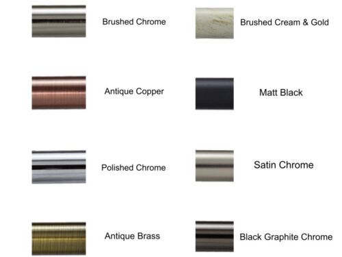 Curtain pole rod - curtain, length