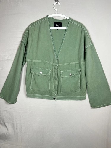 Zara trf khaki - trf, denim