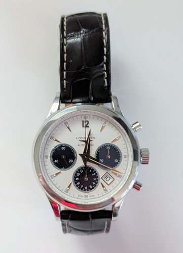 Longines chronograph watch - longines,