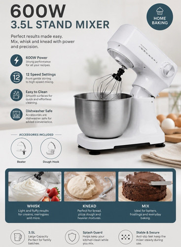 Home baking 600w stand - baking,