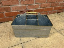 Galvanised Metal Milk Bottle