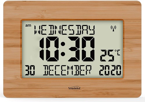 Radio controlled wall clock - radio,
