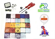 Replacement Shell For Nintendo Gameboy Advance SP Full Shell + Screen + Tools UK