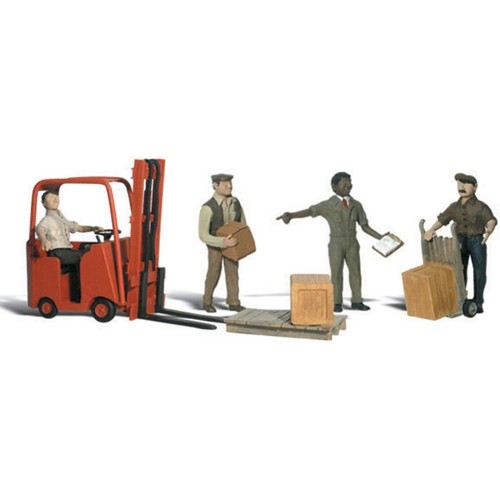 Gauge figures workers - /,