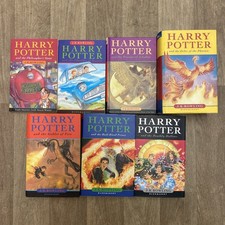 Harry Potter Complete Bloomsbury Book Set 1-7 JK Rowling First Editions Bundle