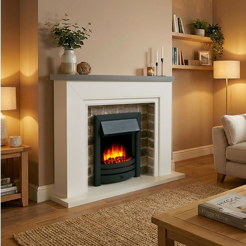 Electric fireplace with - electric,