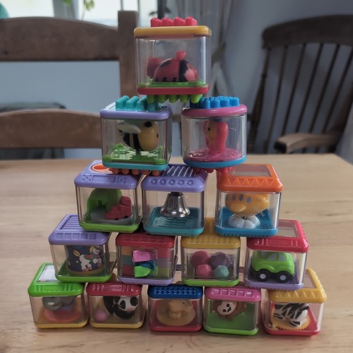 Fisher price peek boo - a, blocks
