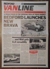 BEDFORD VANS orig 1988 UK Mkt