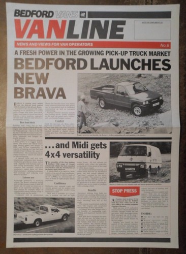 Bedford vans orig 1988 mkt - bedford,