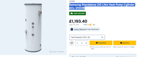 Samsung 210l heat pump - samsung,