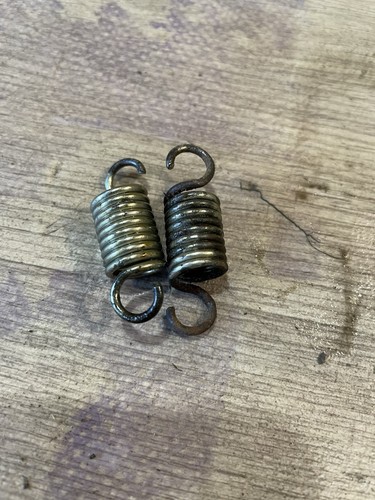 Front axle springs from - front, a