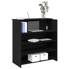 WALPLUS Reception Desk Black