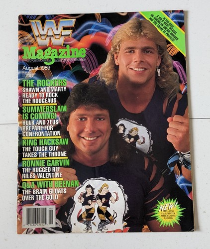 Wwf wwe magazine august 1989 - wwe,