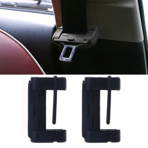 2pcs black car seat belt - 2pcs,